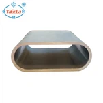 Tubo cilindrico pneumatico ovale in alluminio